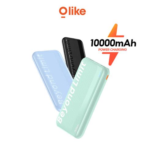 Promo Olike Powerbank Mah Dual Port Usb P New Biru Kab