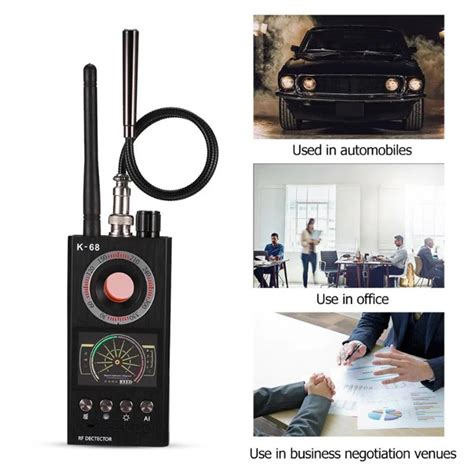 K68 Wireless Signal Detector Rf Bug Finder Anti Candid Camera Gps