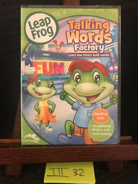 Leap Frog Talking Words Factory The Code Word Caper Dvd