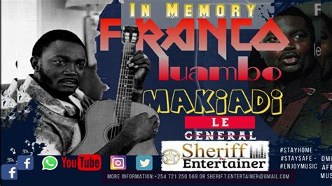 Franco Luambo Makiadi Non Stop Mix 2021 Tp Ok Jazz Rhumba By Sheriff