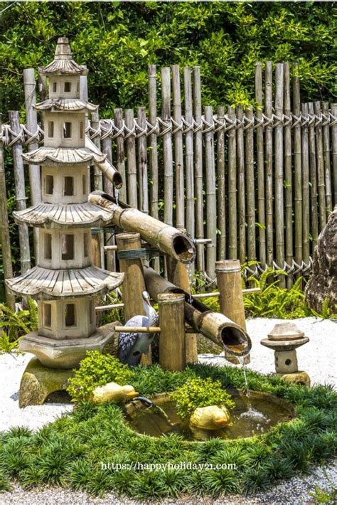 Fascinating Bamboo Fountain Ideas Bamboo Fountain Japanese Garden