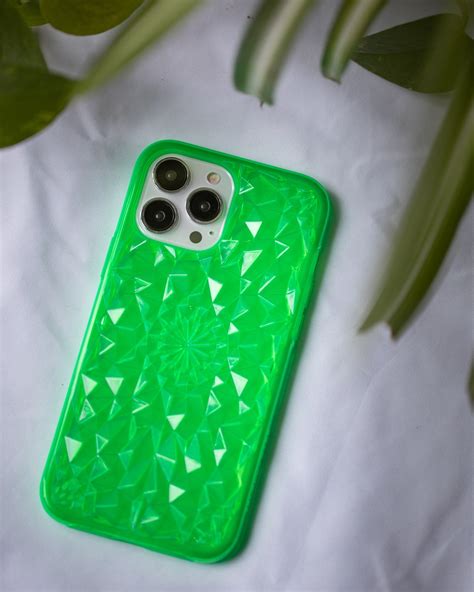 Neon Green Kaleidoscope Iphone Case Felony Case