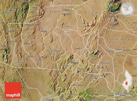 Satellite Map Of Blantyre