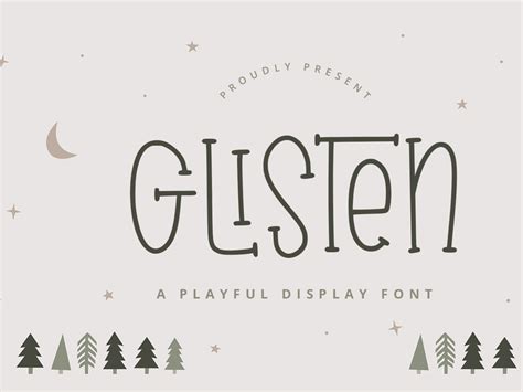 Glisten Playful Font By Alpaprana Studio EpicPxls