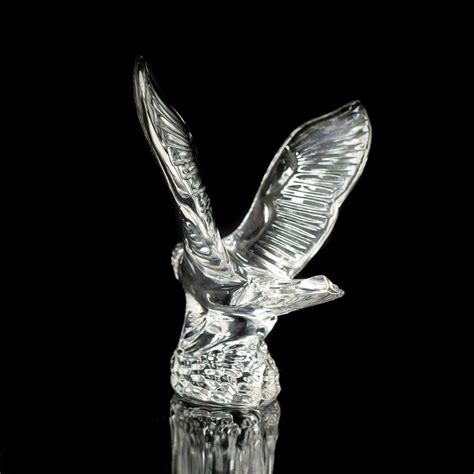 Waterford Crystal Bird Figurine Bald Eagle