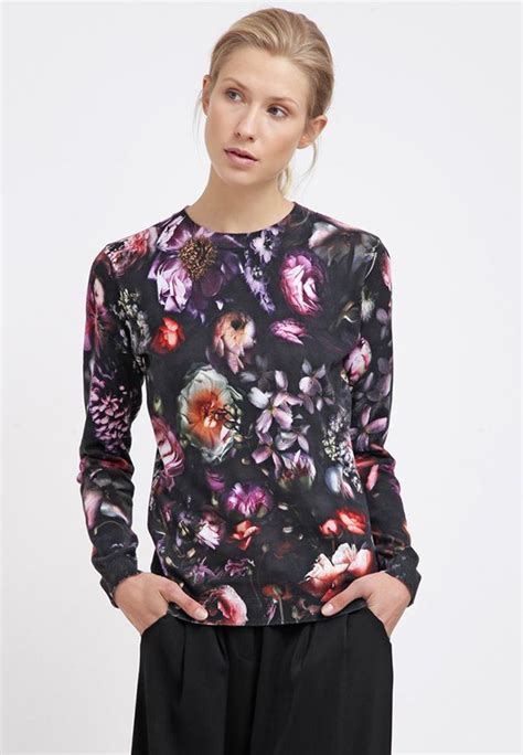 Ted Baker T Shirts 1c5s Fashion Floral Tops Floral Sweater