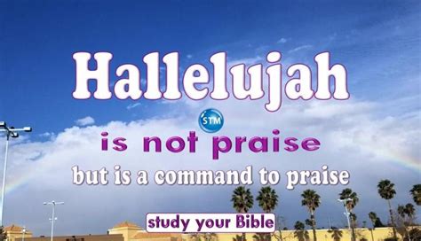 3 True Facts About Hallelujah That'll Change Your Praise - Sound Truth ...