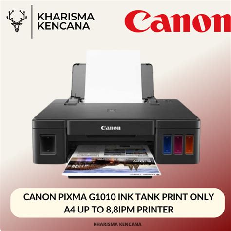 PRINTER & SCANNER & tinta » CANON PIXMA G1010 INK TANK PRINT ONLY A4 UP ...