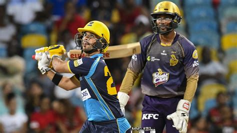 Recent Match Report Barbados Royals Vs Trinbago Knight Riders Caribbean Premier League 2019