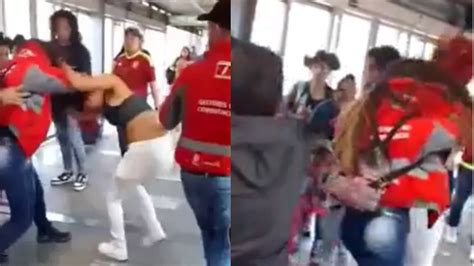 Mujer Agredi A Funcionaria De Transmilenio