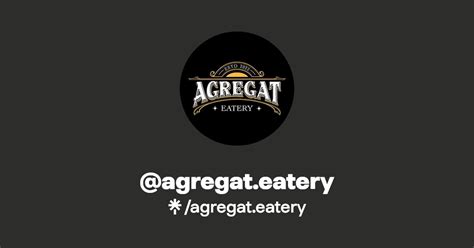 Agregat Eatery Instagram Tiktok Linktree