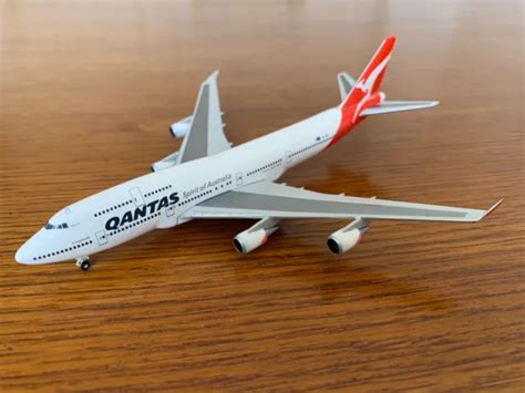 BOEING B747 400 QANTAS VH OEB Herpa Wings 1 500 EUR 26 00 PicClick FR