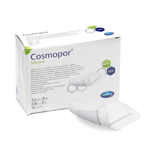 Hartmann Cosmopor Silicone Pansements Hydrocellulaires Retrait Facile