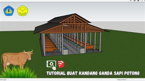 VIDIO PEMBELAJARAN Eps8 Tutorial Membuat Kandang Ganda Sapi Potong