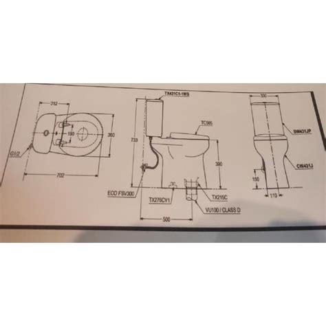 Jual Miliki Toto Closet Duduk Cw431j Sw431jp Tutup Tc505 Complite