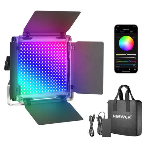 Neewer 660 Pro RGB LED Light 66600136 B H Photo Video