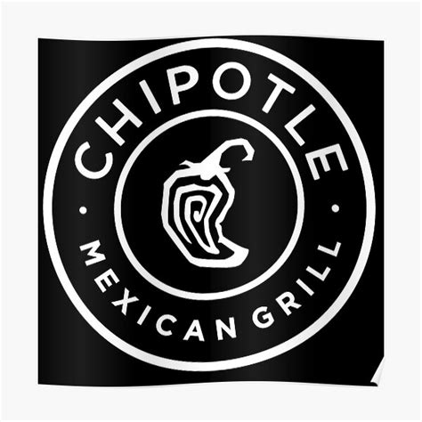 "CHIPOTLE-logo" Poster for Sale by DameonKertz421 | Redbubble