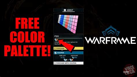 Warframe Color Palettes