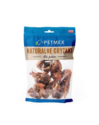 PETMEX Ucho wieprzowe środkowe 200g naturalny gryzak dla psa Fera pl