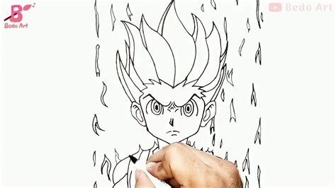 How To Draw Gon Freecss Very Easy Step By Step Hunter X Hunter