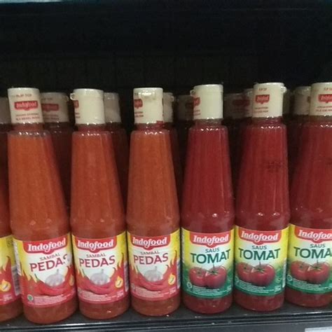 Jual Saus Tomat Saos Sambal Indofood Abc Delmonte Del Monte Ekstra Pedas Extra Hot Asli Ml