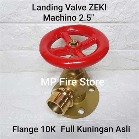 Promo Fire Landing Hydrant Valve Zeki In Machino Flange K Pemadam