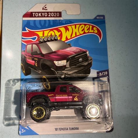 Hot Wheels 10 Toyota Tundra Tokyo 2020 Edition Shopee Malaysia