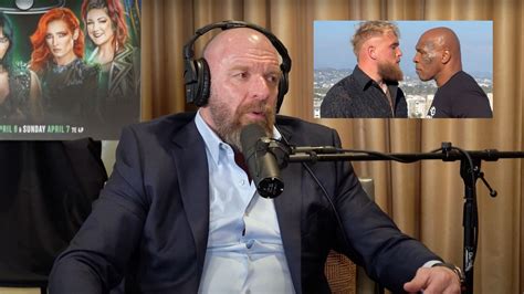 Wwe Icon Triple H Hails “genius” Jake Paul Move For Mike Tyson Fight