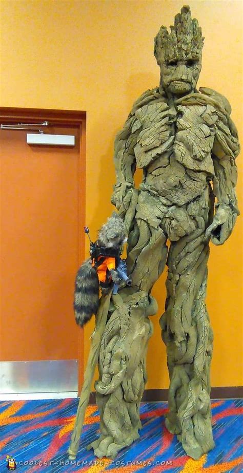 "I AM GROOT!": Coolest DIY Groot Costume With Instructions