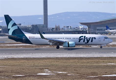 Flyr B737 82R LN FGA At ENGM OSL 12 03 2022 Boeing 737 82R Flickr