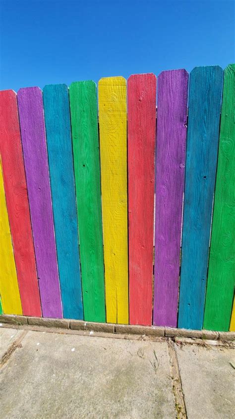 Rainbow Backyard Fence Modern Cali Mom Motherhood Lifestyle Blogger