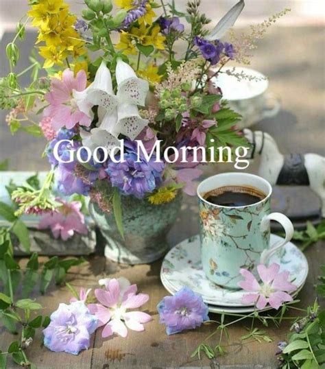 Top 104 Pictures Good Morning Images With Coffee And Flowers Completed