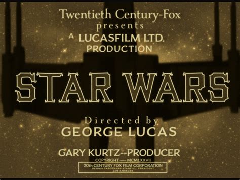 Star Wars as Old Film Titles :: Behance