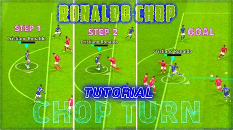 Chop Turn Ronaldo Chop Skill Tutorial [classic And Touch And Flick