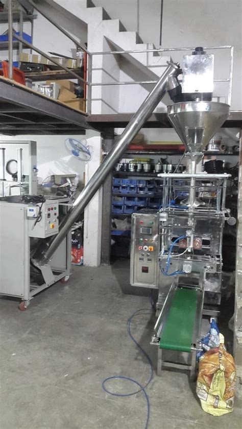 Auger Masala Packing Machine For Food Processing Industry Capacity