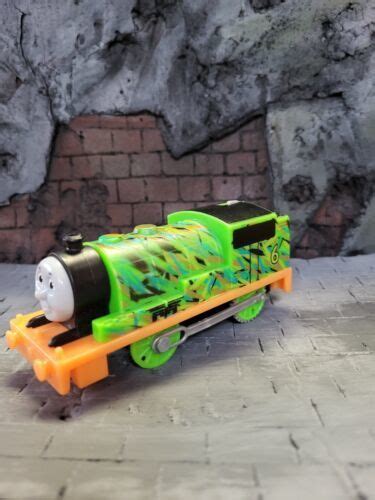 Thomas Friends Trackmaster Hyper Glow Motorized Percy Tested