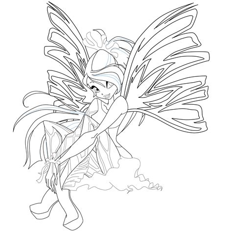 Coloriage Bloom Enchantix Winx A Imprimer Images