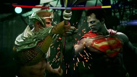 Injustice 2 Aquaman Vs Bizarro Youtube