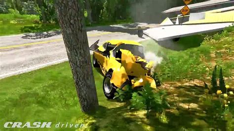 Extreme Car Crashes Compilation Beamng Drive Crashdriven