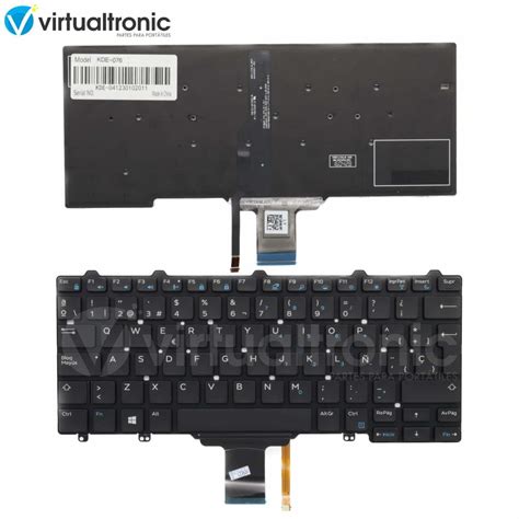 Teclado Dell Latitude E7270 E5270 Iluminado Virtual Tronic