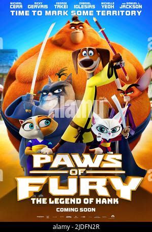 PAWS OF FURY: THE LEGEND OF HANK, Ika Chu (voice: Ricky Gervais), 2022. © Paramount Pictures ...