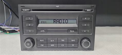 Vw Polo Golf Iv T Rcd Radio Cd Mp Q D