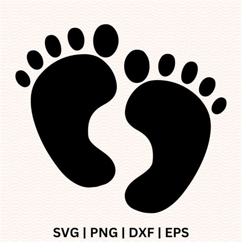 baby feet svg cut files  cricut svg svg