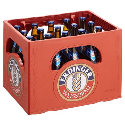 Erdinger Alkoholfrei Weizenbier MEHRWEG 20 X 0 5 L Amazon De