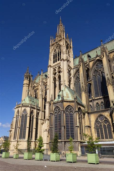 Catedral De St Etienne Metz Mosela Regi N De Lorena Francia