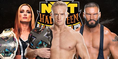 NXT Halloween Havoc 2023 Guide Match Card Predictions