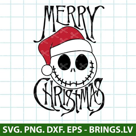 Nightmare Before Christmas SVG Jack Skellington SVG