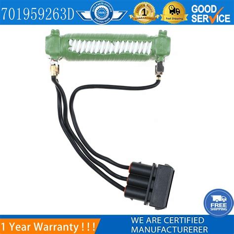 Engine Cooling Fan Resistor For Volkswagen EuroVan Transporter