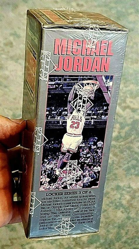 MICHAEL JORDAN 1991 UPPER DECK LOCKER SERIES 3 Of 6 NBA Cards New In