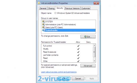 Trustedinstaller How To Remove Oct Dedicated Viruses